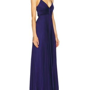 A.L.C. Riviera Pleated Maxi Dress